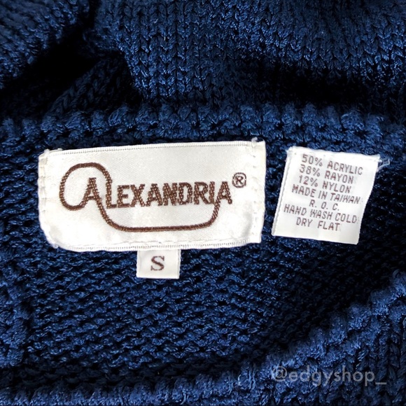 Alexandria | Vintage Starburst Ugly Sweater - Picture 7 of 7